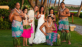 Maui Luau Wedding
